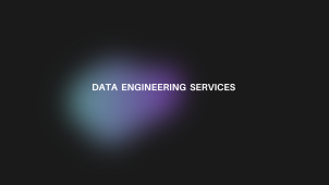 Data engineering consulting & service